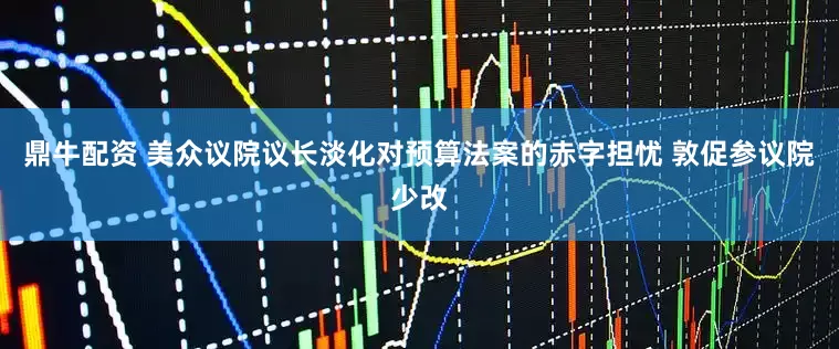 鼎牛配资 美众议院议长淡化对预算法案的赤字担忧 敦促参议院少改